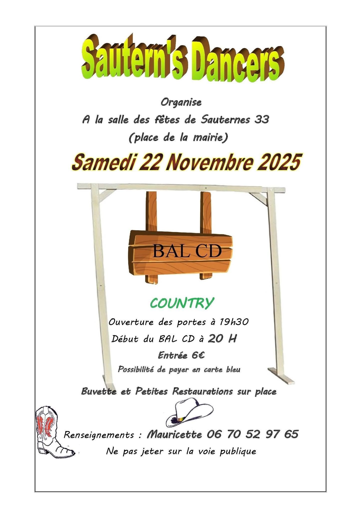 (33) SAUTERNES / BAL COUNTRY LE 22.11.25.
